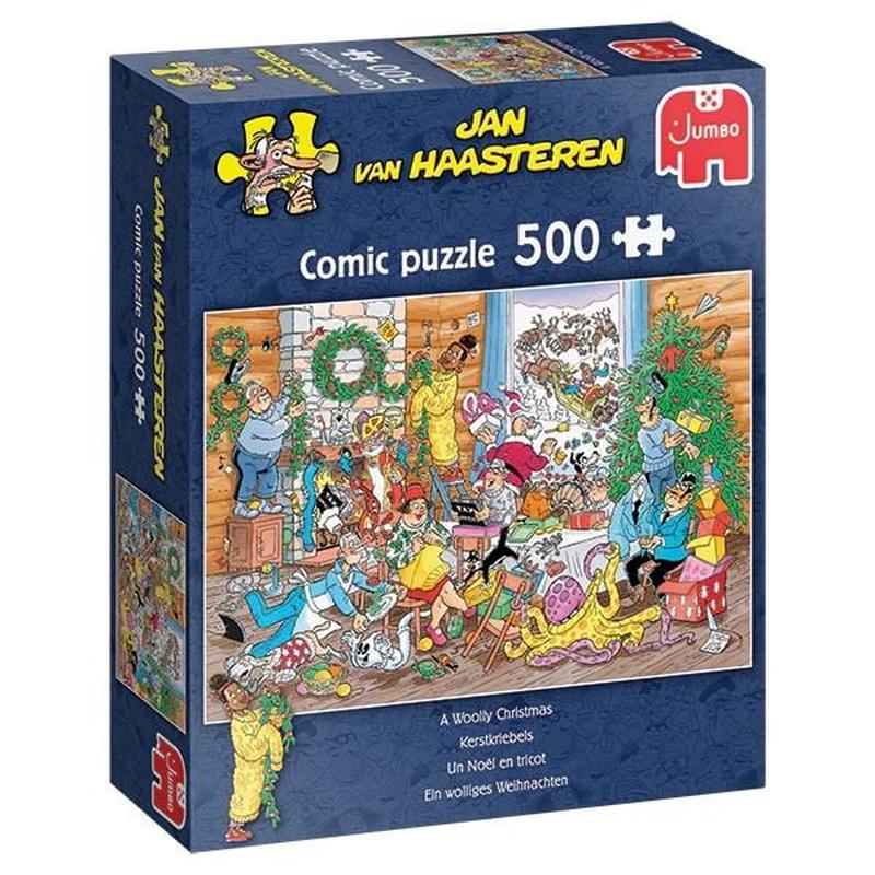 Jan Van Haasteren - Wooly Christmas 500 Piece Jigsaw