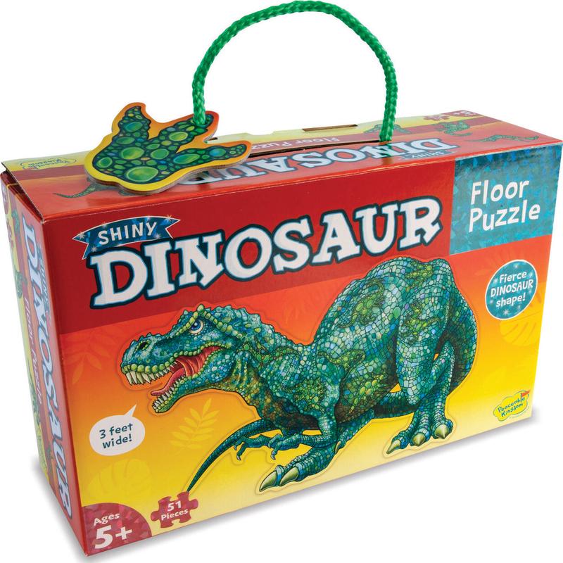 Peaceable Kingdom Dinosaur - 51 piece Floor Puzzle