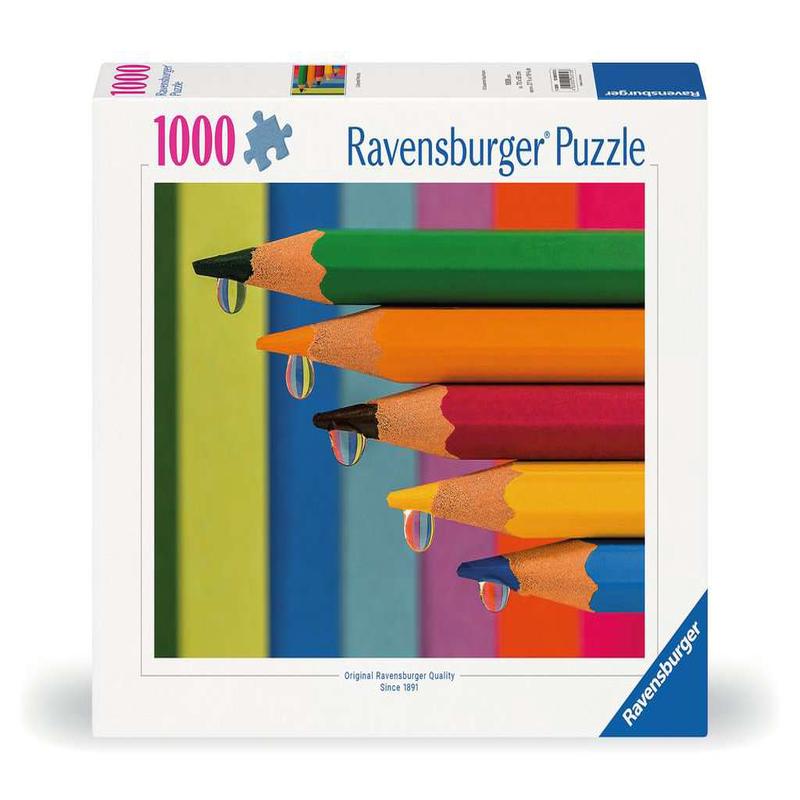 Ravensburger - Coloured Pencils Puzzle - 1000 Piece Jigsaw