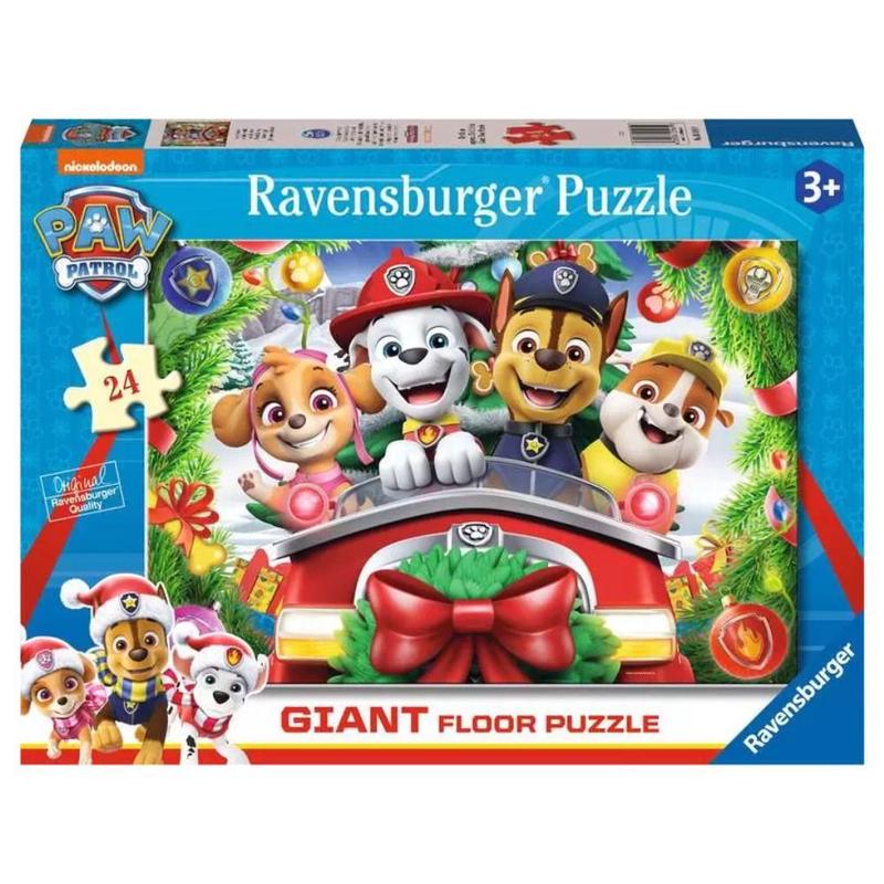 Ravensburger - Paw Patrol Christmas Giant 24 Piece Jigsaw