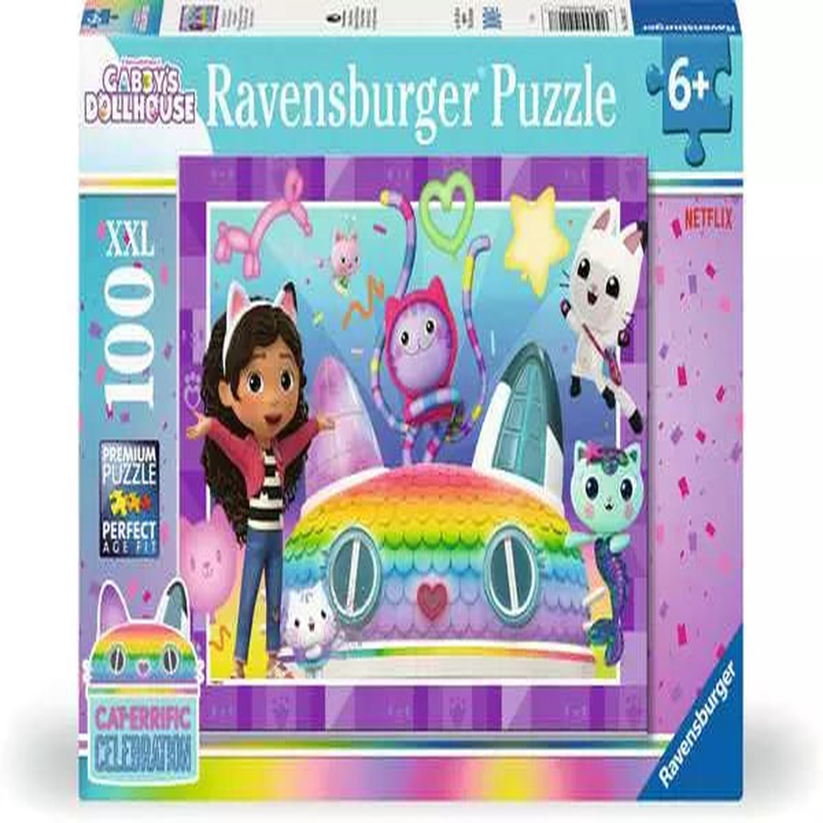100 Piece Puzzle: Gabby's Dollhouse - Ages 6+