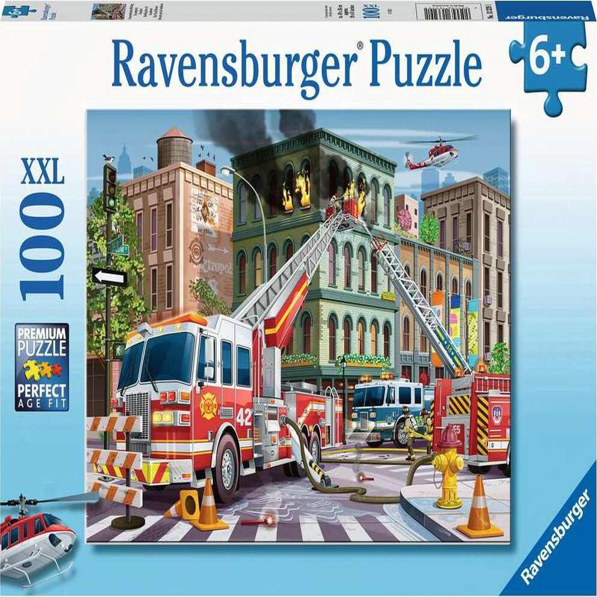 100 pc Fire Truck Rescue Puzzle