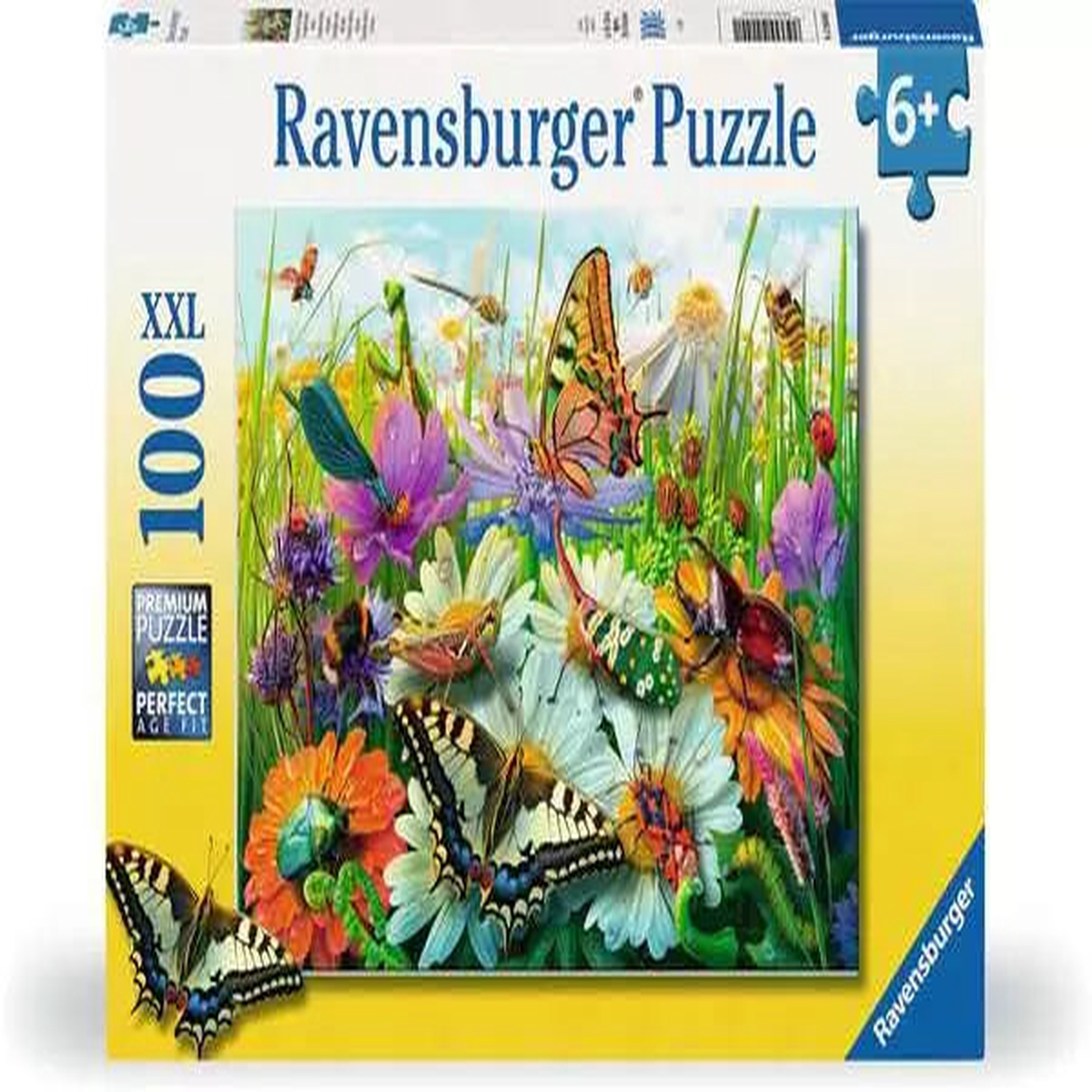 100 Piece XL Puzzle: Wonderful World of Insects - Ages 6+